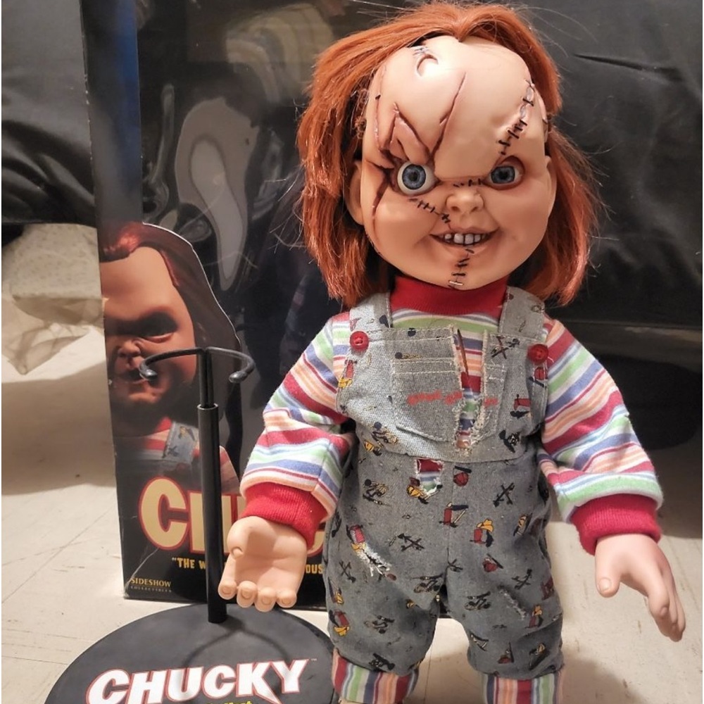 Chucky Sideshow Collection Doll   . CHUCKY - SIDESHOW COLLECTIBLES - Use